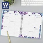 AT-A-GLANCE 2023 Weekly & Monthly Planner, 8-1/2" x 11", Large, Wild Washes Teal (523-905) - Image 2